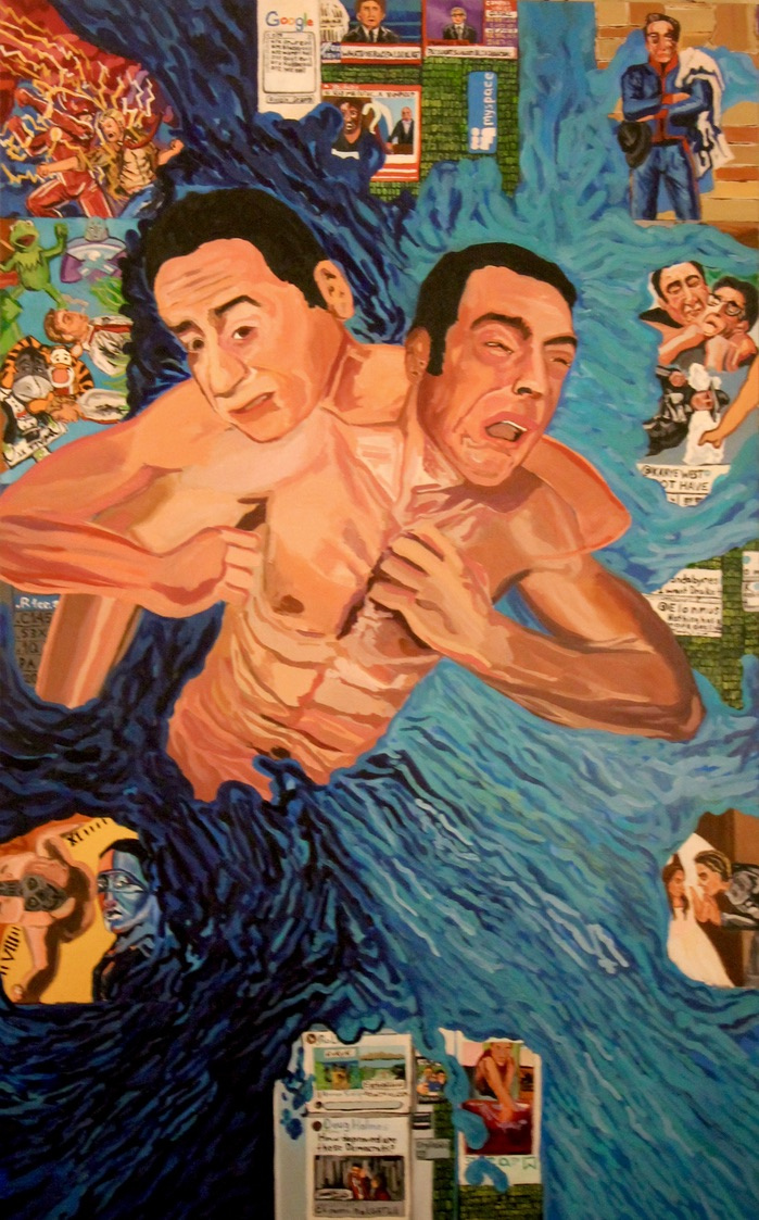 Painting, panel 3 of 5
