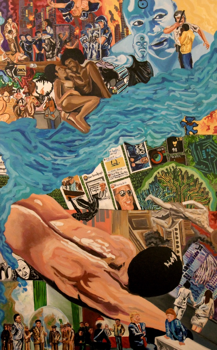 Painting, panel 4 of 5